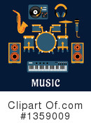 Music Clipart #1359009 by Vector Tradition SM