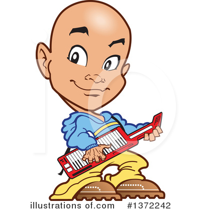 Musician Clipart #1372242 by Clip Art Mascots
