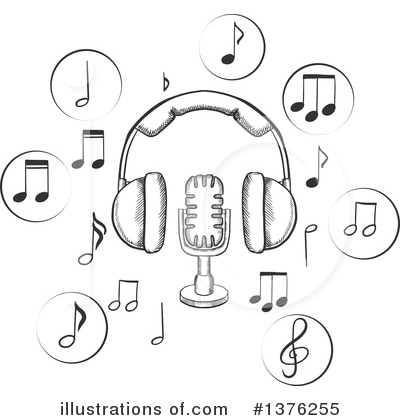 Music Clipart #1376255 by Vector Tradition SM