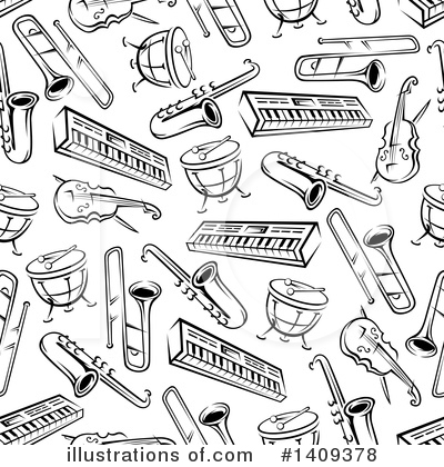 Keyboard Clipart #1409378 by Vector Tradition SM