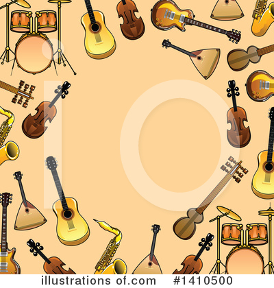 Sitar Clipart #1410500 by Vector Tradition SM