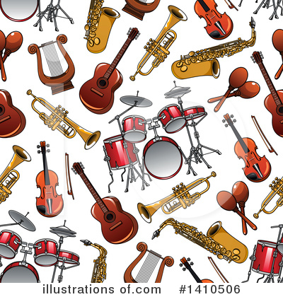 Lyre Clipart #1410506 by Vector Tradition SM