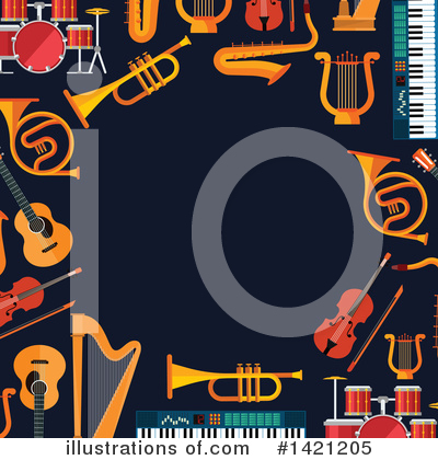 Music Keyboard Clipart #1421205 by Vector Tradition SM