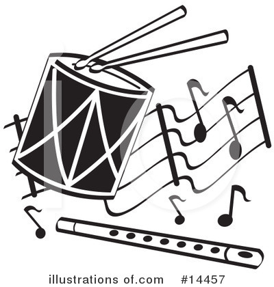 Drummer Clipart #14457 by Andy Nortnik