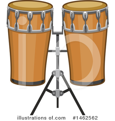 Drums Clipart #1462562 by Vector Tradition SM