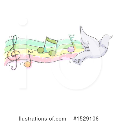 Music Note Clipart #1529106 by BNP Design Studio