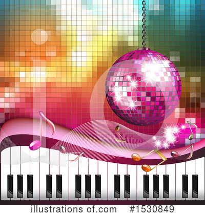 Royalty-Free (RF) Music Clipart Illustration by merlinul - Stock Sample #1530849