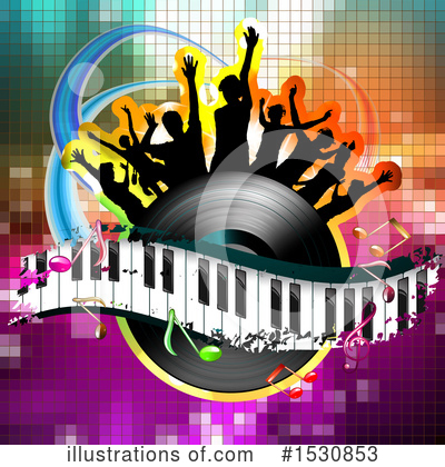 Royalty-Free (RF) Music Clipart Illustration by merlinul - Stock Sample #1530853