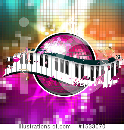 Royalty-Free (RF) Music Clipart Illustration by merlinul - Stock Sample #1533070
