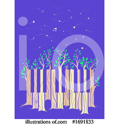 Royalty-Free (RF) Music Clipart Illustration by BNP Design Studio - Stock Sample #1691833