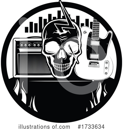 Guitar Clipart #1733634 by Vector Tradition SM