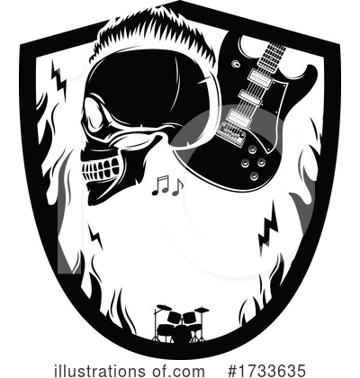 Guitar Clipart #1733635 by Vector Tradition SM
