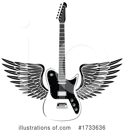 Guitar Clipart #1733636 by Vector Tradition SM