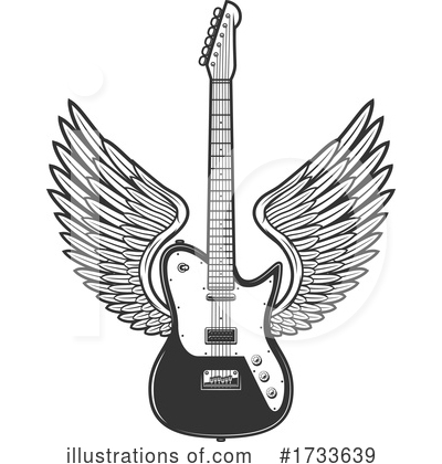 Guitar Clipart #1733639 by Vector Tradition SM