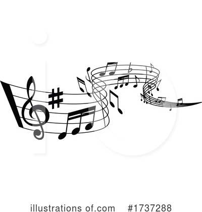 Royalty-Free (RF) Music Clipart Illustration by Vector Tradition SM - Stock Sample #1737288