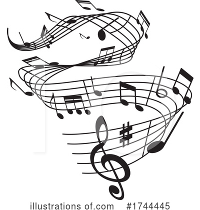 Royalty-Free (RF) Music Clipart Illustration by Vector Tradition SM - Stock Sample #1744445