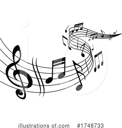 Royalty-Free (RF) Music Clipart Illustration by Vector Tradition SM - Stock Sample #1748733