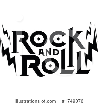 Rock Music Clipart #1749076 by Vector Tradition SM