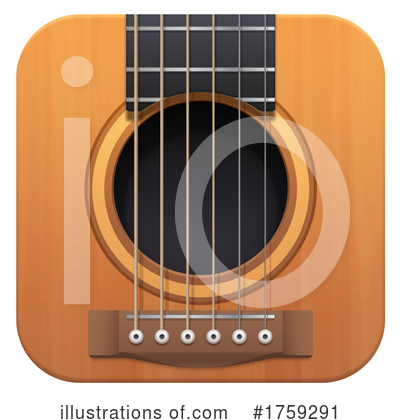 Guitar Clipart #1759291 by Vector Tradition SM