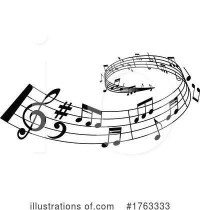 Royalty-Free (RF) Music Clipart Illustration by Vector Tradition SM - Stock Sample #1763333