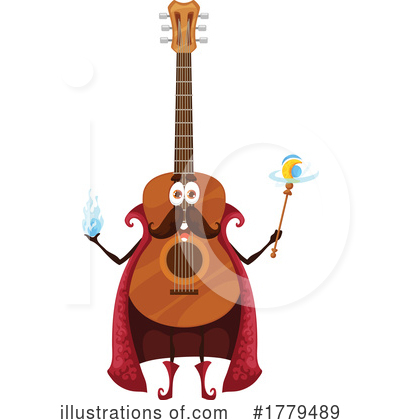 Guitars Clipart #1779489 by Vector Tradition SM