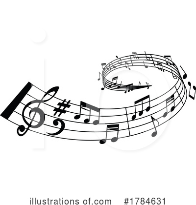 Royalty-Free (RF) Music Clipart Illustration by Vector Tradition SM - Stock Sample #1784631