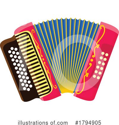 Accordian Clipart #1794905 by Vector Tradition SM