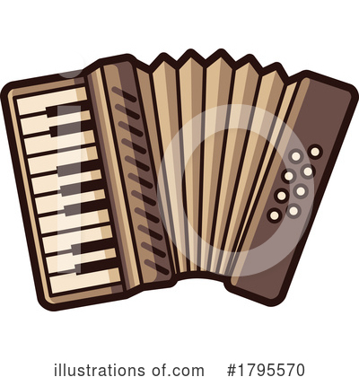 Accordion Clipart #1795570 by Any Vector