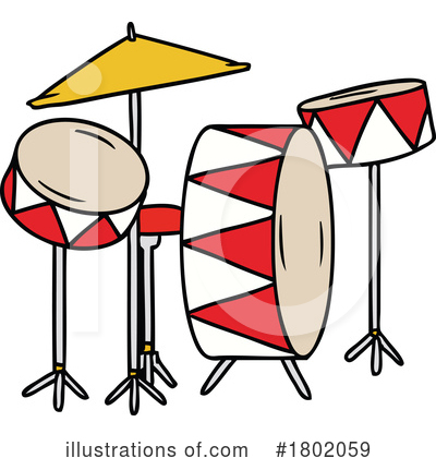 Royalty-Free (RF) Music Clipart Illustration by lineartestpilot - Stock Sample #1802059