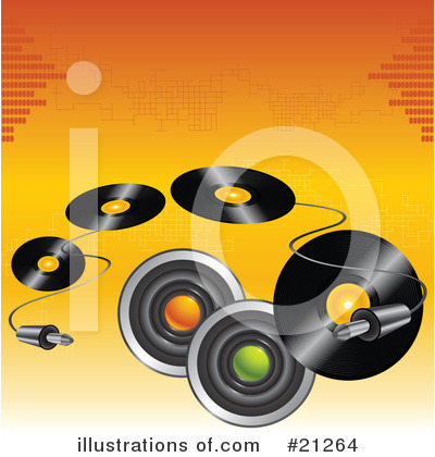 Royalty-Free (RF) Music Clipart Illustration by elaineitalia - Stock Sample #21264