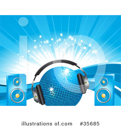 Royalty-Free (RF) Music Clipart Illustration by elaineitalia - Stock Sample #35685