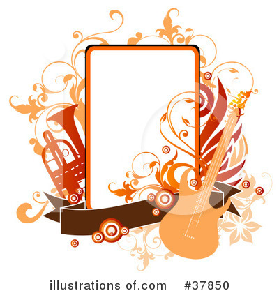 Guitar Clipart #37850 by OnFocusMedia