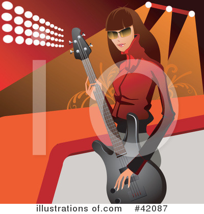 Royalty-Free (RF) Music Clipart Illustration by L2studio - Stock Sample #42087