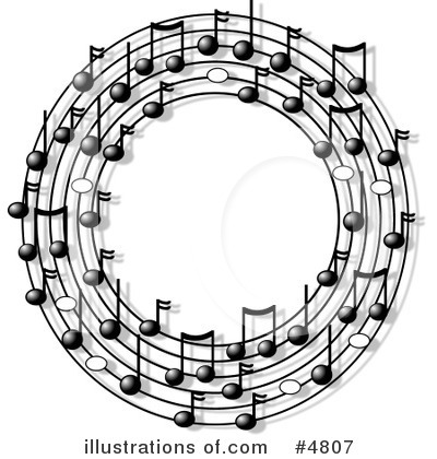 Music Notes Clipart #4807 by djart