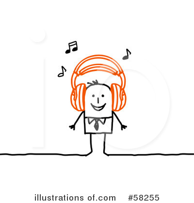 Royalty-Free (RF) Music Clipart Illustration by NL shop - Stock Sample #58255