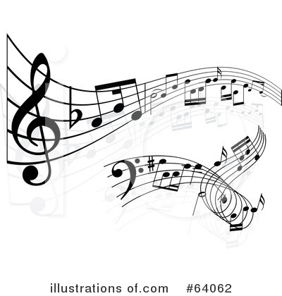 Royalty-Free (RF) Music Clipart Illustration by KJ Pargeter - Stock Sample #64062