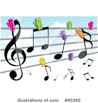 Sheet Music Clipart #85365 by mayawizard101