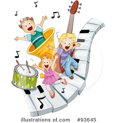 Royalty-Free (RF) Music Clipart Illustration by BNP Design Studio - Stock Sample #93645