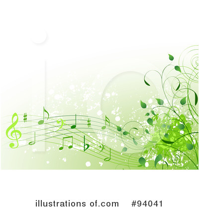 Royalty-Free (RF) Music Clipart Illustration by Pushkin - Stock Sample #94041