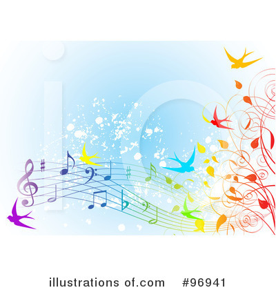 Royalty-Free (RF) Music Clipart Illustration by Pushkin - Stock Sample #96941