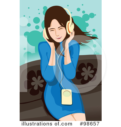 Royalty-Free (RF) Music Clipart Illustration by mayawizard101 - Stock Sample #98657