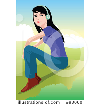 Listening To Music Clipart #98660 by mayawizard101