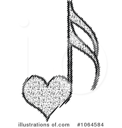 Music Note Clipart #1064584 by Andrei Marincas