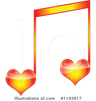 Music Note Clipart #1103017 by Andrei Marincas