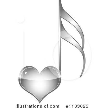 Royalty-Free (RF) Music Note Clipart Illustration by Andrei Marincas - Stock Sample #1103023