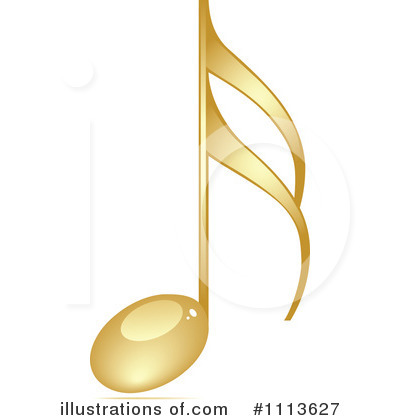 Music Note Clipart #1113627 by Andrei Marincas
