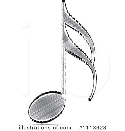 Royalty-Free (RF) Music Note Clipart Illustration by Andrei Marincas - Stock Sample #1113628