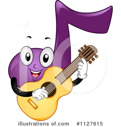 Royalty-Free (RF) Music Note Clipart Illustration by BNP Design Studio - Stock Sample #1127615
