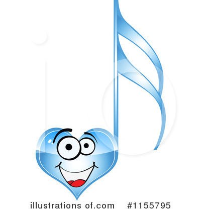 Music Note Clipart #1155795 by Andrei Marincas