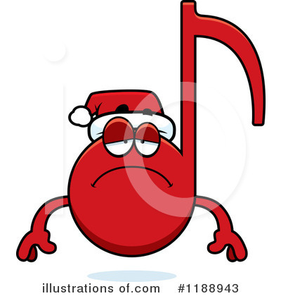 Royalty-Free (RF) Music Note Clipart Illustration by Cory Thoman - Stock Sample #1188943
